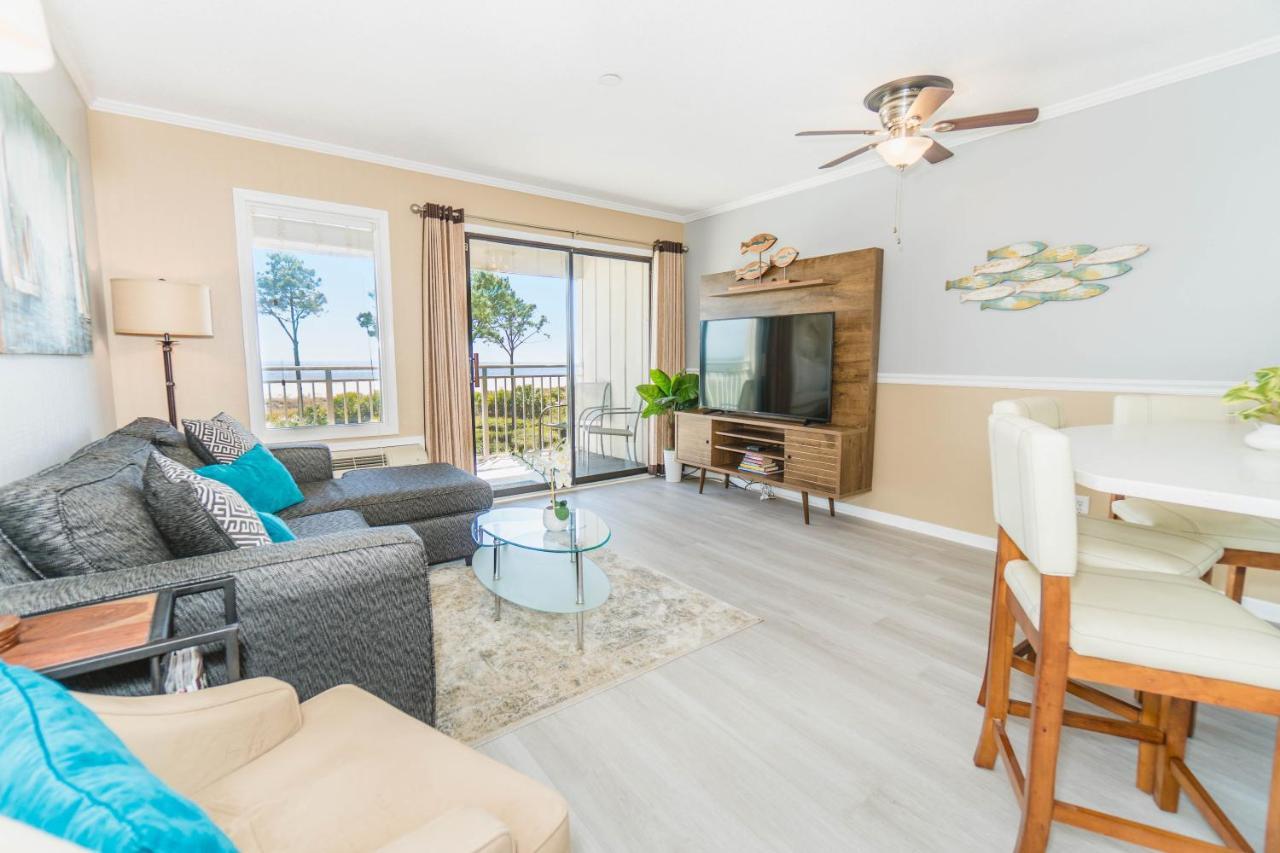 Stunning Views!!-Oceanfront Villa-Heated Pool-Private Balcony-Tiki Bar-Walk To Coligny Plaza Hilton Head Island Exteriér fotografie
