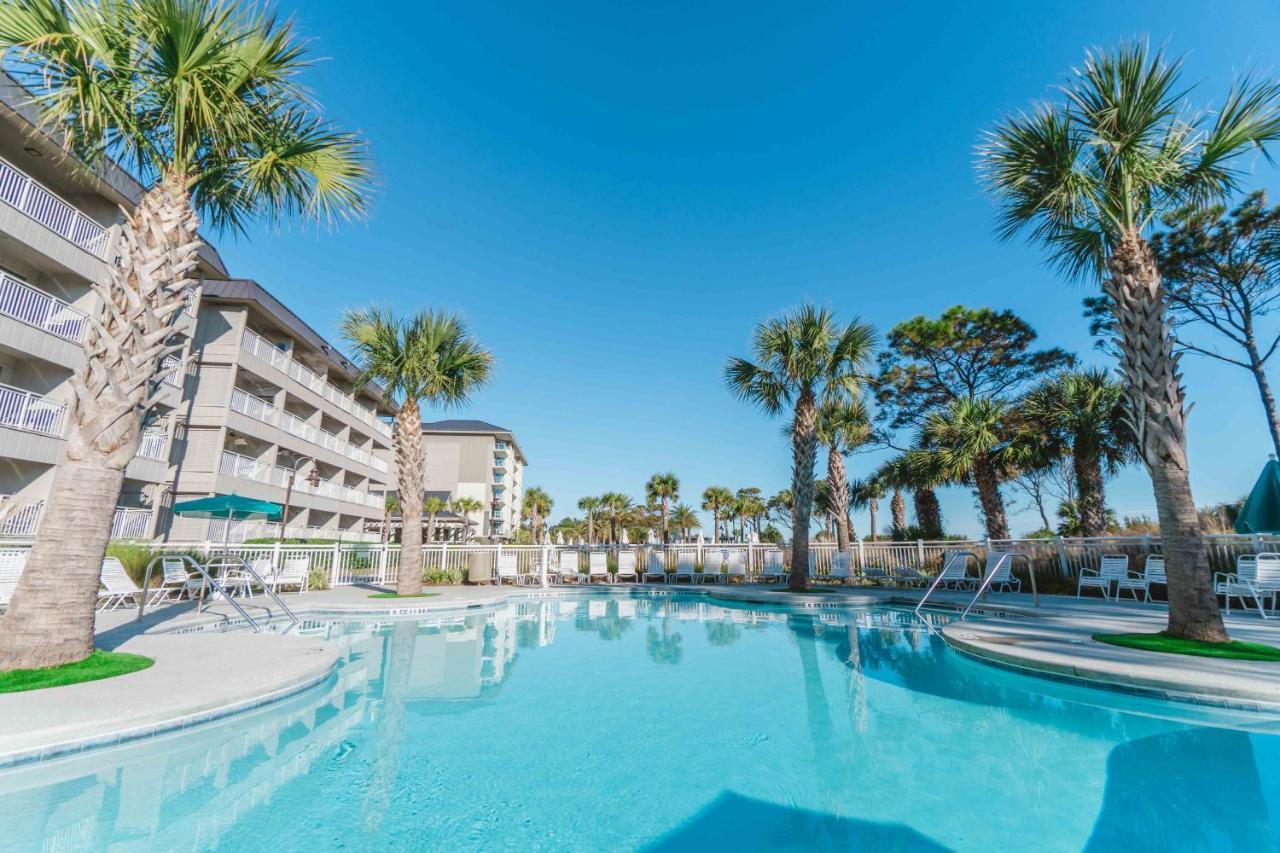 Stunning Views!!-Oceanfront Villa-Heated Pool-Private Balcony-Tiki Bar-Walk To Coligny Plaza Hilton Head Island Exteriér fotografie