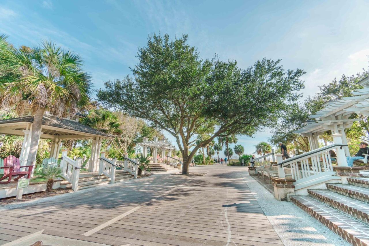 Stunning Views!!-Oceanfront Villa-Heated Pool-Private Balcony-Tiki Bar-Walk To Coligny Plaza Hilton Head Island Exteriér fotografie