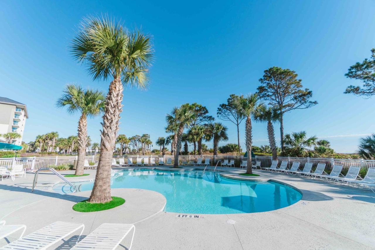 Stunning Views!!-Oceanfront Villa-Heated Pool-Private Balcony-Tiki Bar-Walk To Coligny Plaza Hilton Head Island Exteriér fotografie