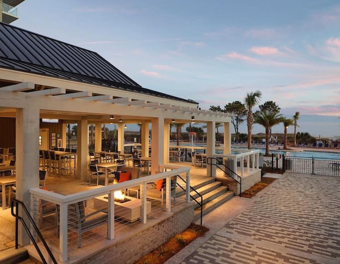 Stunning Views!!-Oceanfront Villa-Heated Pool-Private Balcony-Tiki Bar-Walk To Coligny Plaza Hilton Head Island Exteriér fotografie